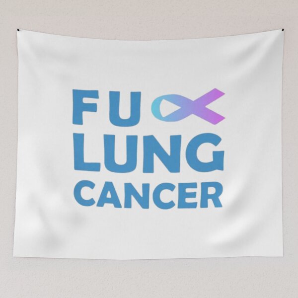 Item preview, FU Lung Cancer Premium Tri-Blend Unisex Short Sleeve T-shirt designed and sold by Twistedpairs.