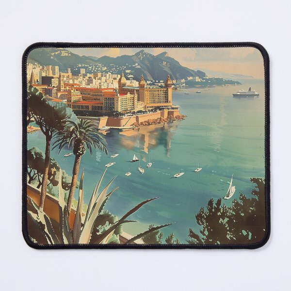 Item preview, Copy of Monaco City Illustration Poster designed and sold by nomiraclehere.