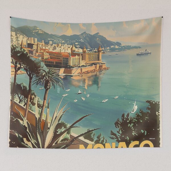Item preview, Copy of Monaco City Illustration Poster designed and sold by nomiraclehere.
