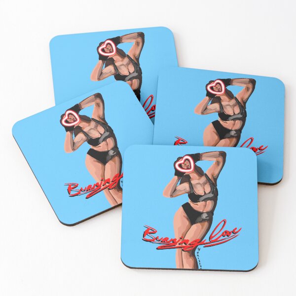 Item preview, Burning Love with Pin Up | Heart | Yoniseye designed and sold by Alexandria Frisoli.