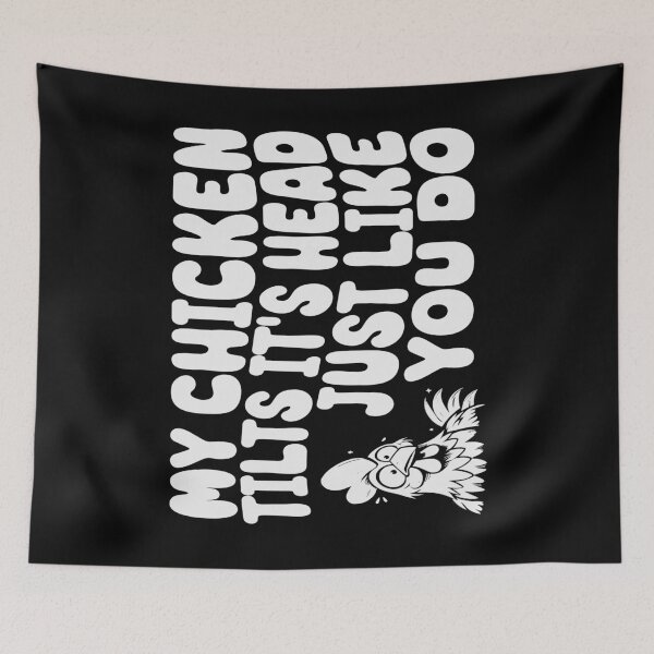 Item preview, My Chicken Tilts It's Head Just Like You Do Humorous Farm designed and sold by Chmielayka.