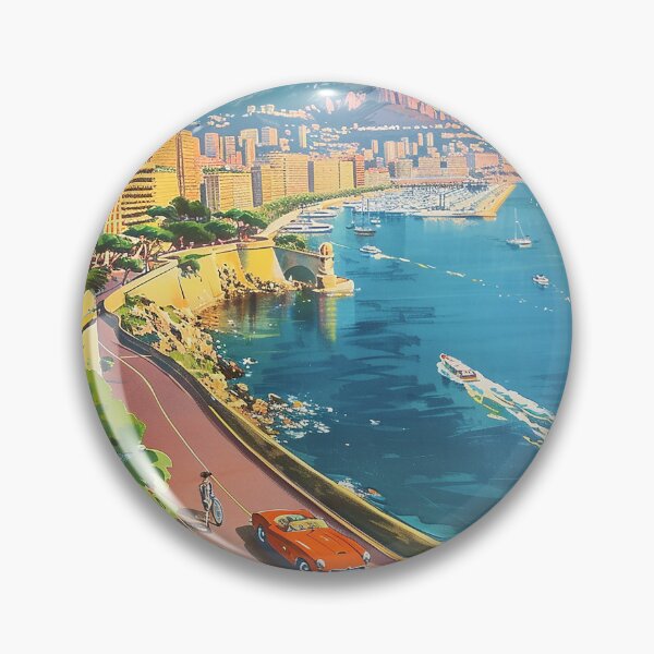 Item preview, Copy of Monaco City Illustration Poster designed and sold by nomiraclehere.
