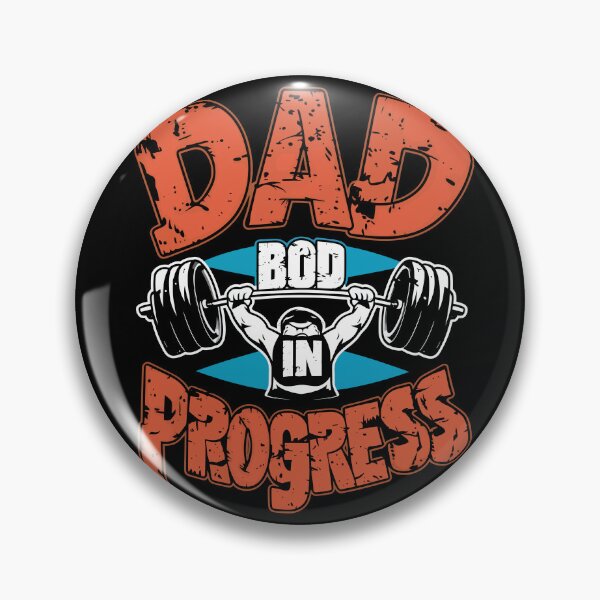 Item preview, Fathers Day Funny Gift Dad Bod In Progress  designed and sold by Quirky Shirts.