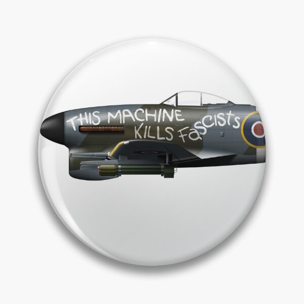 Item preview, This Machine Hawker Typhoon D-Day  Woody Gutherie  designed and sold by HushKit.