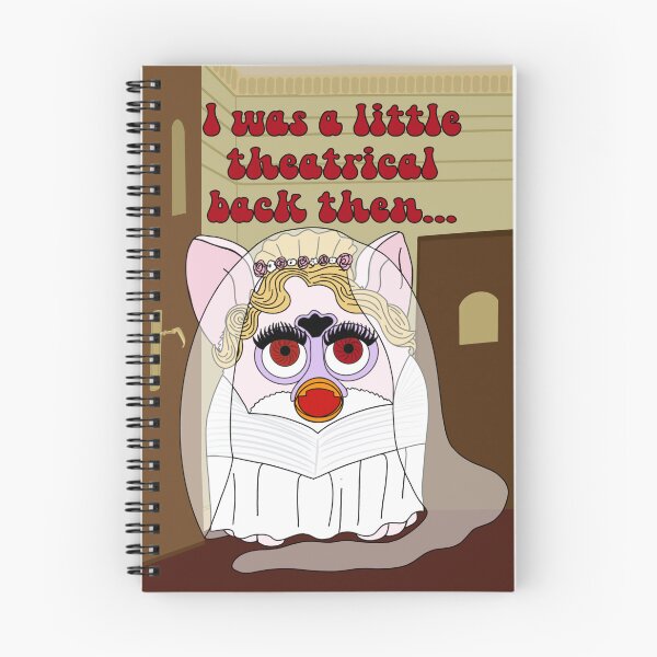 Item preview, Rosalie Hale Twilight Furby “I was a little theatrical back then...” wedding dress (includes text) designed and sold by PobertRattinson.