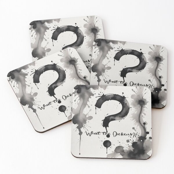 Item preview, What the Dickens?! designed and sold by LiteraryLoves.