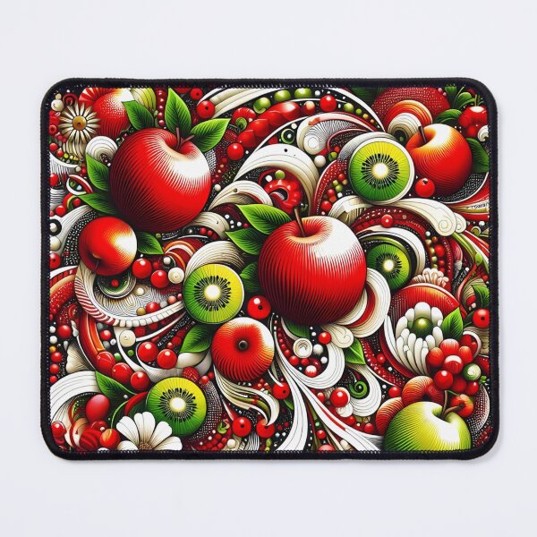Item preview, Red and green apples in a wonderful artistic painting designed and sold by aminz4.