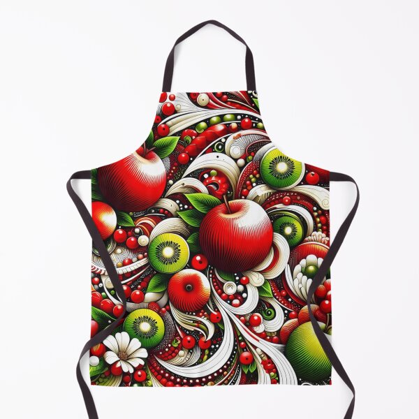 Item preview, Red and green apples in a wonderful artistic painting designed and sold by aminz4.