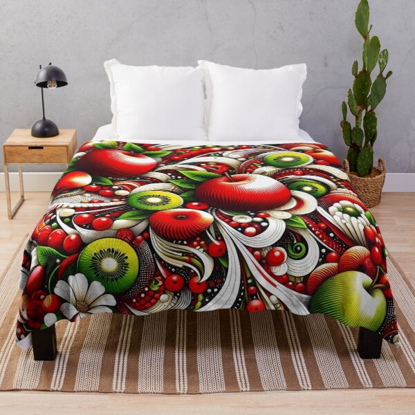 Item preview, Red and green apples in a wonderful artistic painting designed and sold by aminz4.