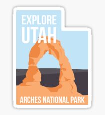 Delicate Arch - Day Sticker