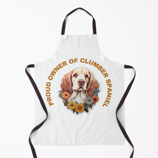 Item preview, Cute Flower Clumber Spaniel Mom Dad Guardian Angel Best Friend Doggie Paw designed and sold by SMARTKIT DESIGNAGENCY.