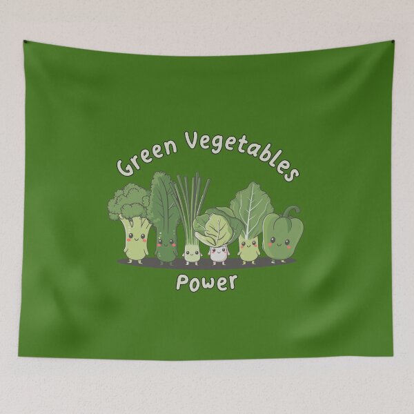 Item preview, Green Vegetables Power designed and sold by MaateoDesign.
