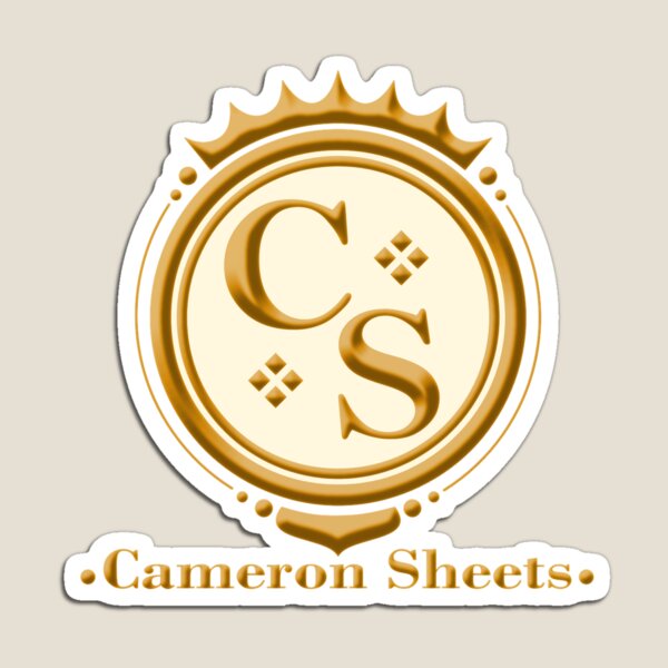 Item preview, Cameron Sheets Logo with name designed and sold by CameronSheets.