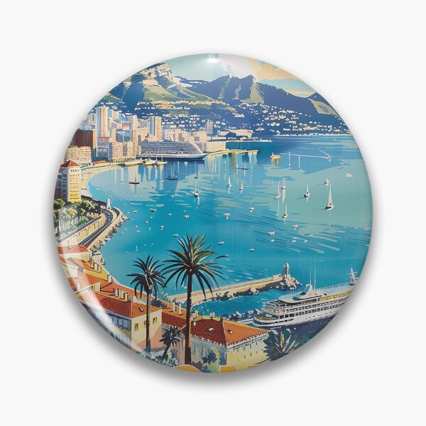 Item preview, Copy of Monaco City Illustration Poster designed and sold by nomiraclehere.