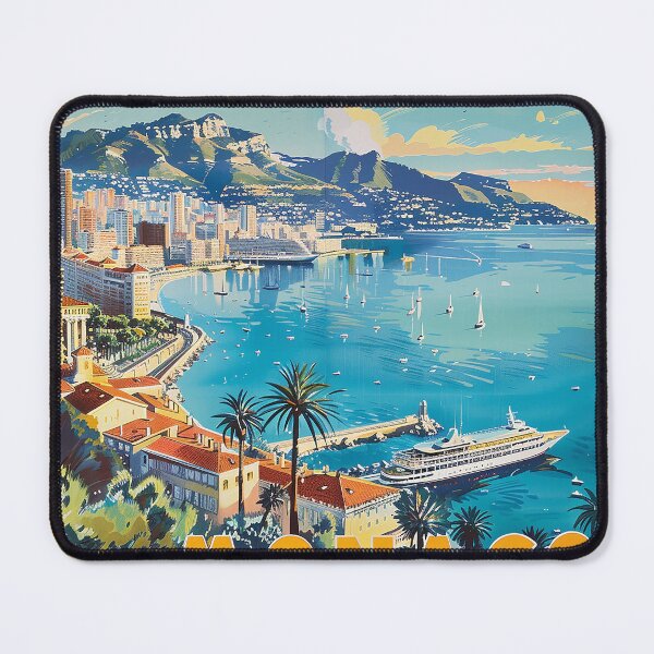 Item preview, Copy of Monaco City Illustration Poster designed and sold by nomiraclehere.