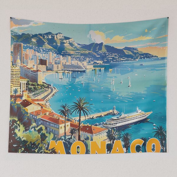 Item preview, Copy of Monaco City Illustration Poster designed and sold by nomiraclehere.