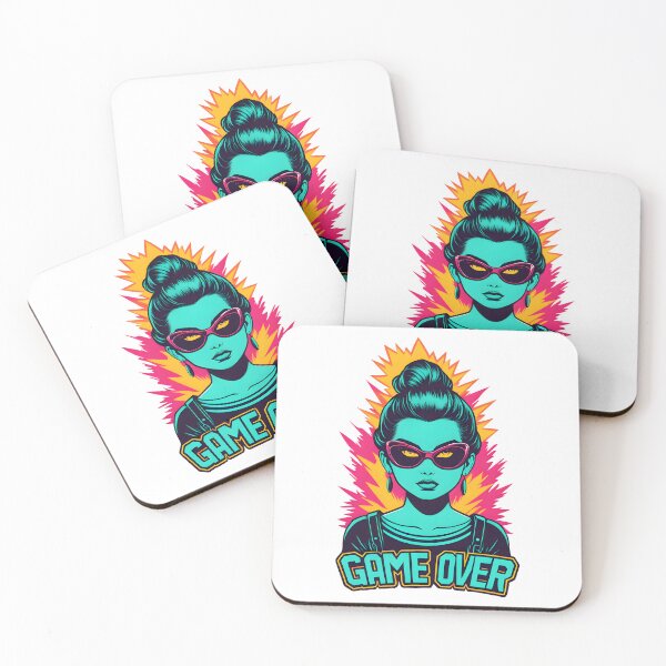 Item preview, Game over pop up art designed and sold by VanillaBlueSky.