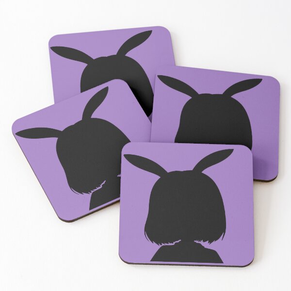 Item preview, Black Bunny Girl Silhouette designed and sold by MadnessEnvelope.