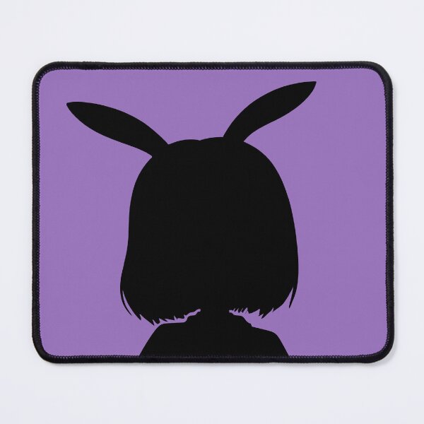 Item preview, Black Bunny Girl Silhouette designed and sold by MadnessEnvelope.