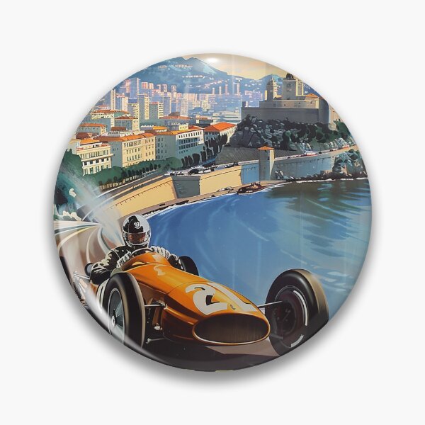 Item preview, Copy of Monaco City Illustration Poster designed and sold by nomiraclehere.