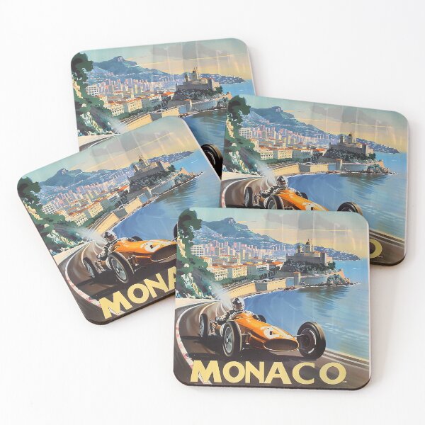 Item preview, Copy of Monaco City Illustration Poster designed and sold by nomiraclehere.