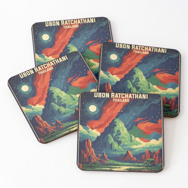 Item preview, Ubon Ratchathani Thailand Vintage Tourism  designed and sold by TravelersGems.