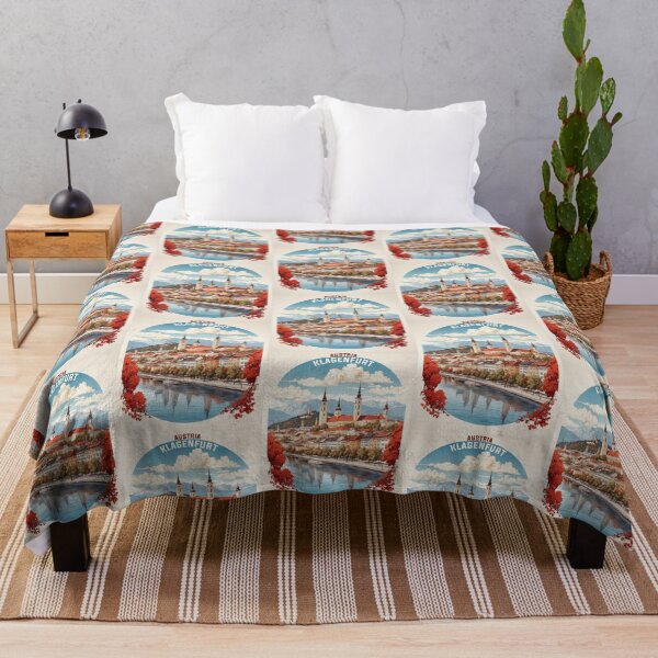 Item preview, Cartel de turismo de viajes vintage de Klagenfurt Austria designed and sold by TravelersGems.