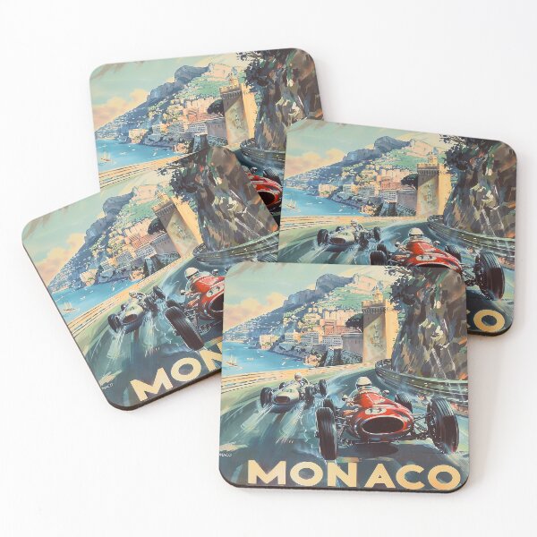 Item preview, Copy of Monaco City Illustration Poster designed and sold by nomiraclehere.