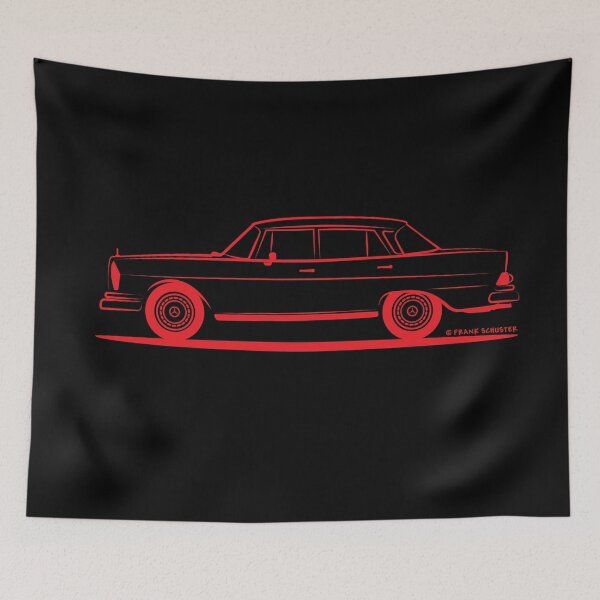 Item preview,  Mercedes Benz 220 SE Heckflosse Fin Tail W112 Sedan Red designed and sold by Frank Schuster.