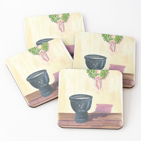 Item preview, Landshut medieval tankard with beech wreath designed and sold by artshop77.