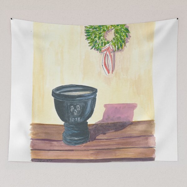 Item preview, Landshut medieval tankard with beech wreath designed and sold by artshop77.