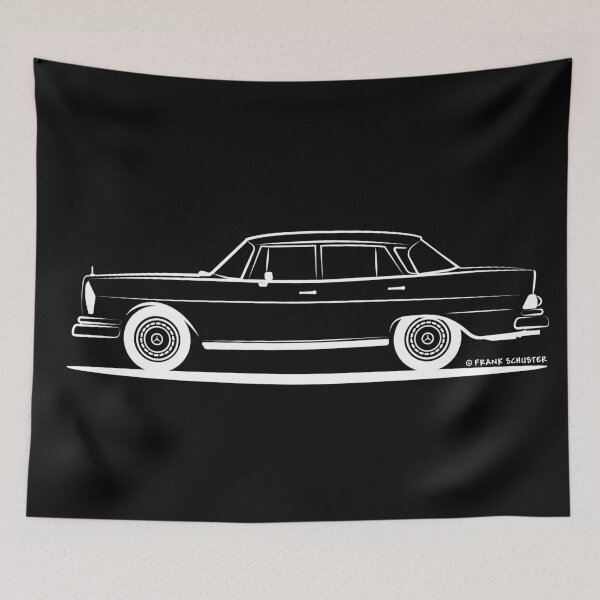 Item preview,  Mercedes Benz 220 SE Heckflosse Fin Tail W112 SedanWhite designed and sold by Frank Schuster.