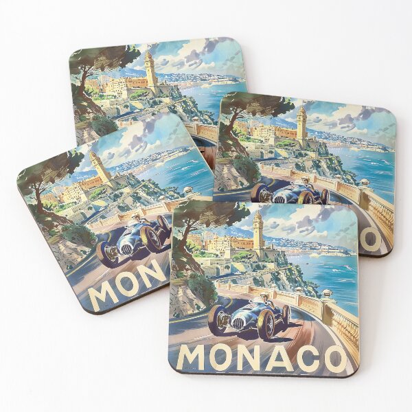 Item preview, Copy of Monaco City Illustration Poster designed and sold by nomiraclehere.