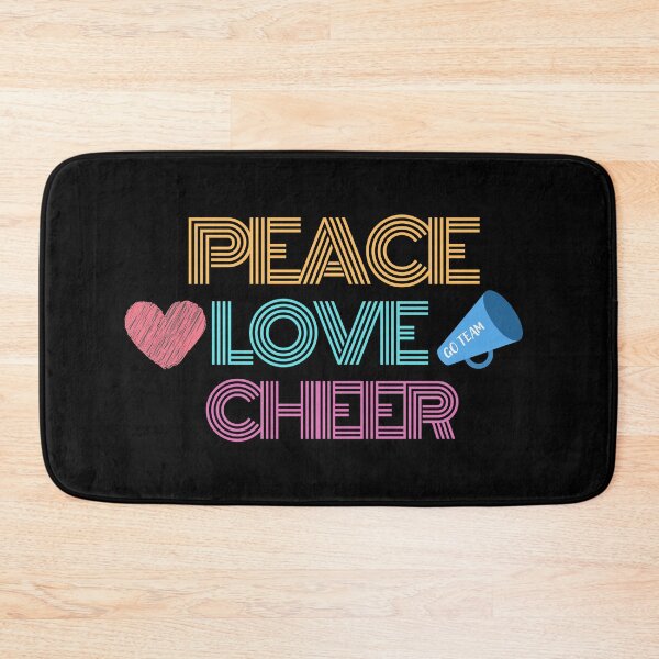 Item preview, Peace Love Cheer (Retro Neon Lines) designed and sold by ami.creations.