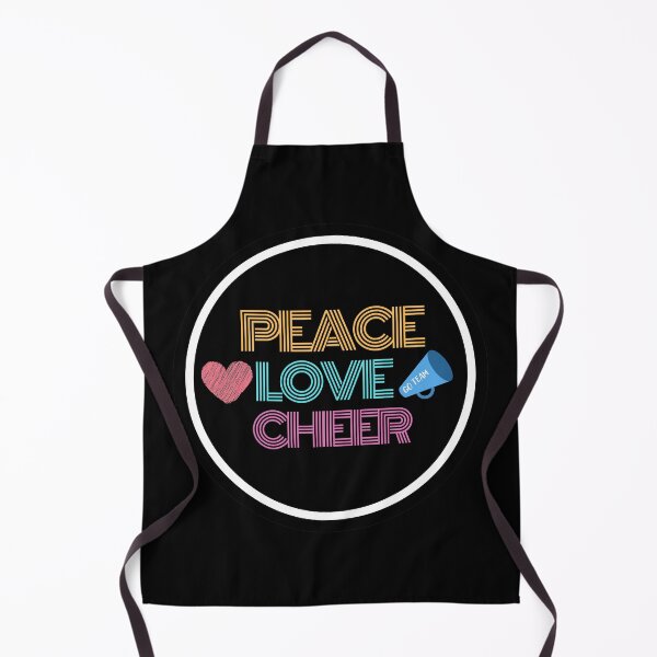 Item preview, Peace Love Cheer (Retro Neon Lines) designed and sold by ami.creations.