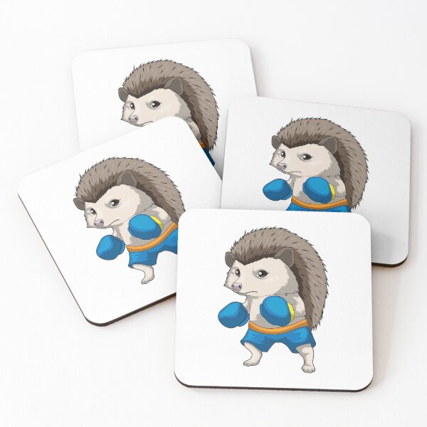 Item preview, Hedgehog Boxer Boxing gloves Boxing designed and sold by Snabdesign84.