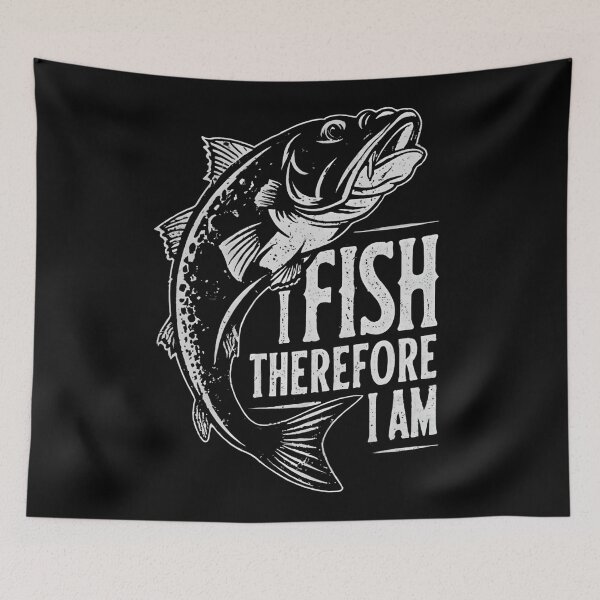 Item preview, I Fish Therefore I Am designed and sold by chrstnslts.