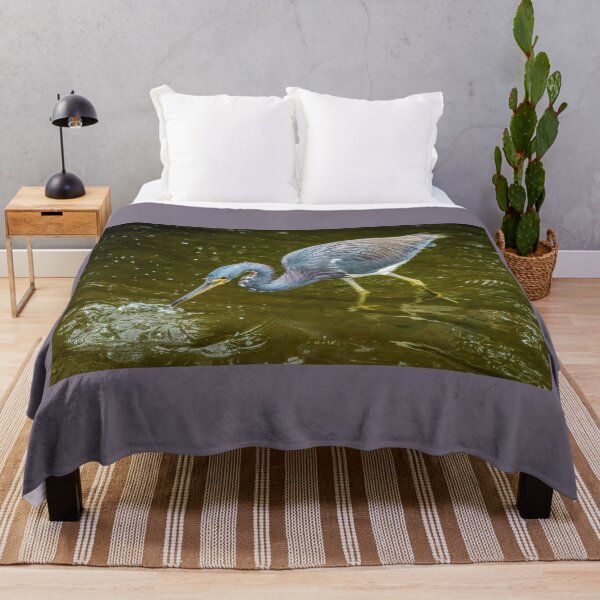 Item preview, Tricolored Heron Makes A Catch designed and sold by Debra Martz.