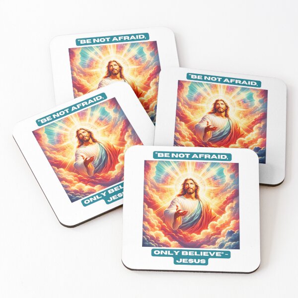 Item preview, "Be Not Afraid, Only Believe" - Jesus designed and sold by STO1KA.