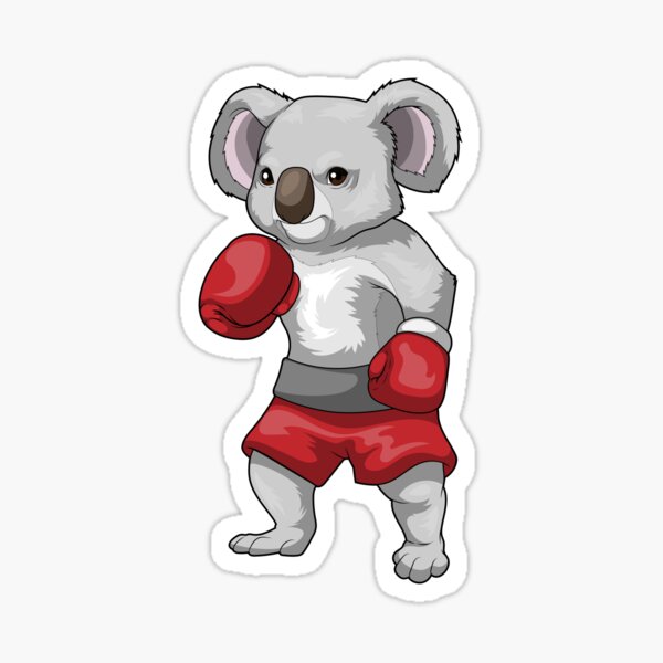Artikel-Vorschau von Koala Boxer Boxhandschuhe Boxen, designt und verkauft von Snabdesign84.
