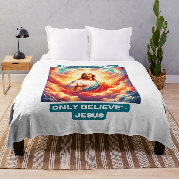 Item preview, "Be Not Afraid, Only Believe" - Jesus designed and sold by STO1KA.