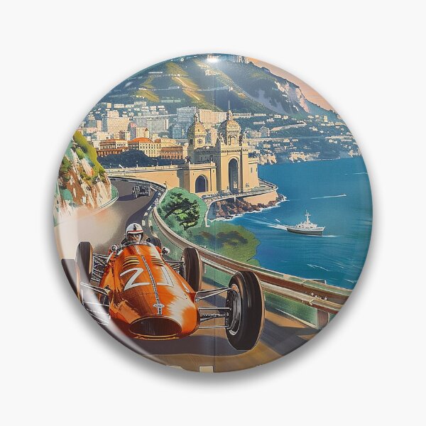 Item preview, Copy of Monaco City Illustration Poster designed and sold by nomiraclehere.