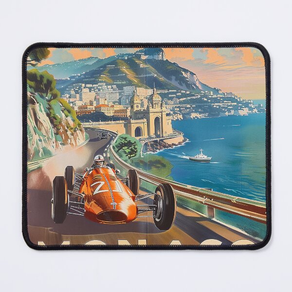 Item preview, Copy of Monaco City Illustration Poster designed and sold by nomiraclehere.