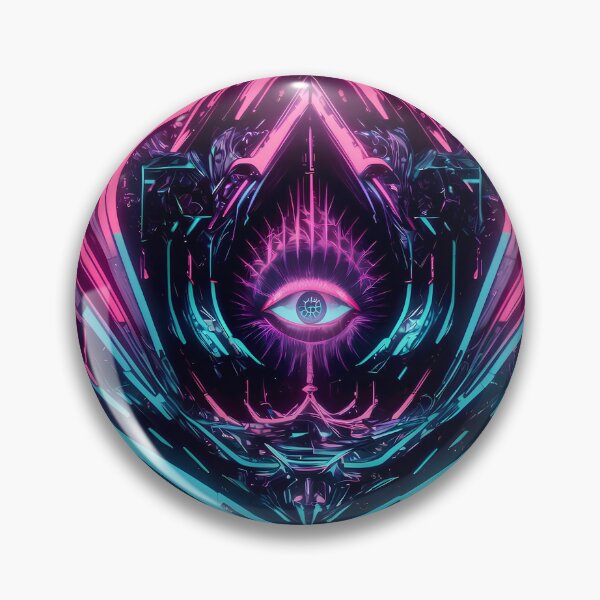 Item preview, Abstract neon eye designed and sold by Paul-Place.