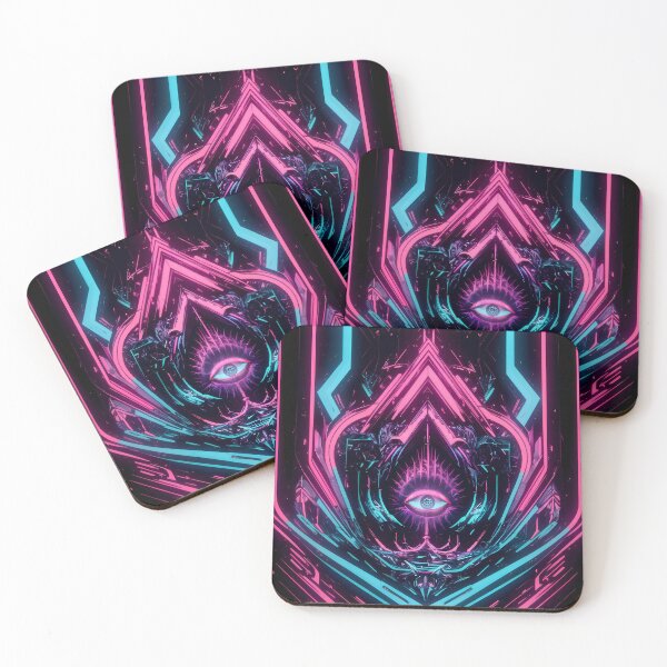 Item preview, Abstract neon eye designed and sold by Paul-Place.