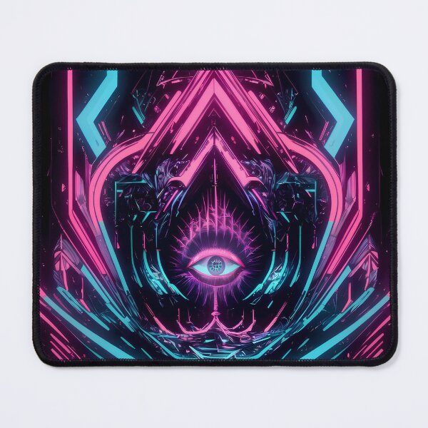 Item preview, Abstract neon eye designed and sold by Paul-Place.