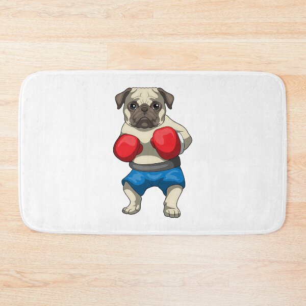 Item preview, Pug Boxer Boxing gloves Boxing designed and sold by Snabdesign84.