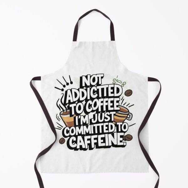 Item preview, Not Addicted To Coffee, I'm Just Committed To Caffeine. designed and sold by Fareslid ⭐⭐⭐⭐⭐.