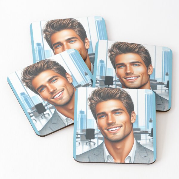 Item preview, Grayson Beauregard - Character Artwork - Hot Guy designed and sold by AmberRoseWrites.