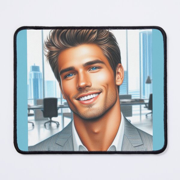 Item preview, Grayson Beauregard - Character Artwork - Hot Guy designed and sold by AmberRoseWrites.